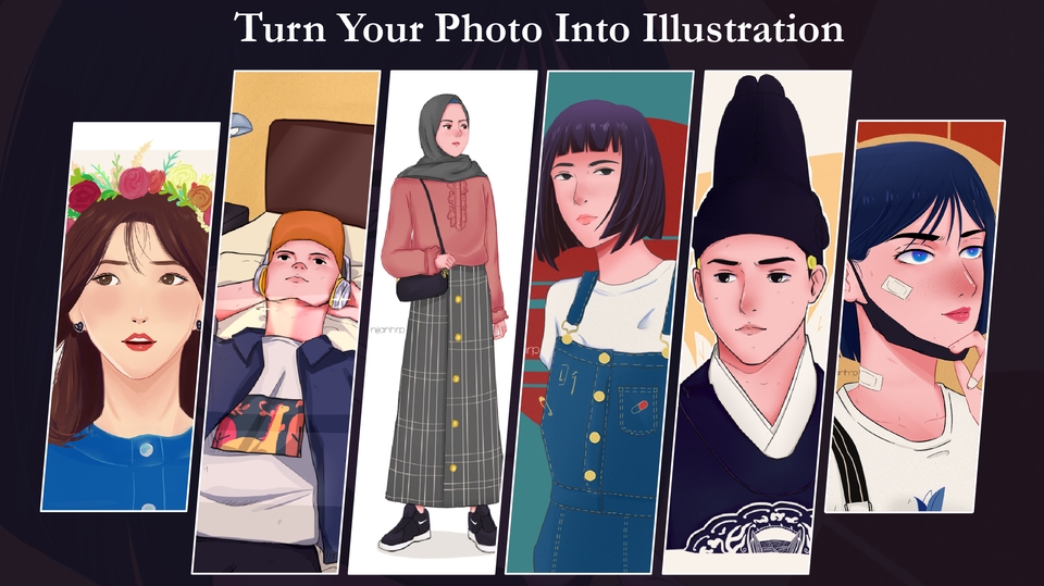 Gambar dan Ilustrasi - UBAH FOTOMU DALAM BENTUK ILUSTRASI  - 1