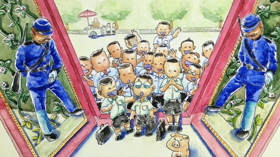 วาดภาพการ์ตูน - ตัวการ์ตูนฉ่ำสี - 2
