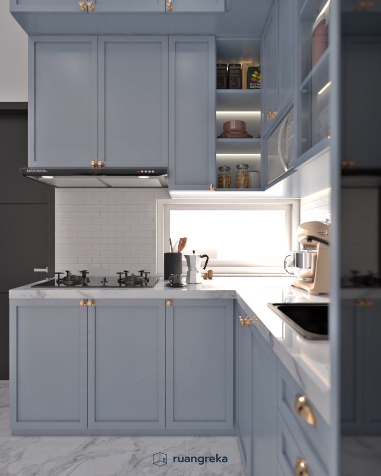 3D & Perspektif - Jasa Desain Interior 3D Modeling Rendering dan Animasi - 8