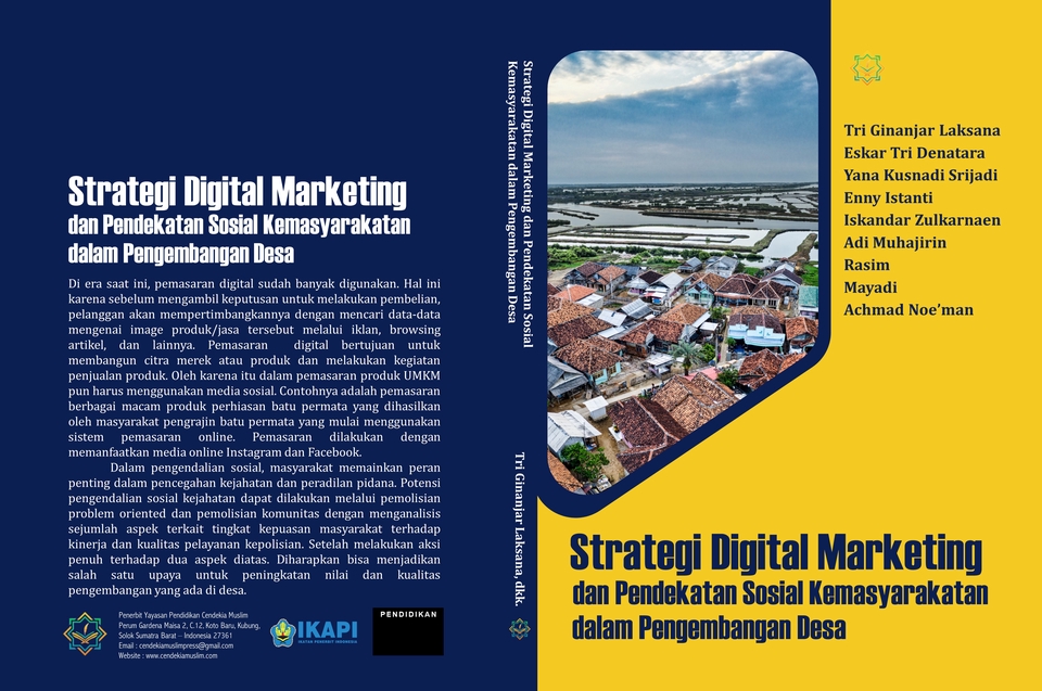 Digital Printing - Desain Cover Buku Ukuran A5, Unesco, B5. Harga Mulai 50k. Free proofreading sinopsis sesuai KBBI - 13