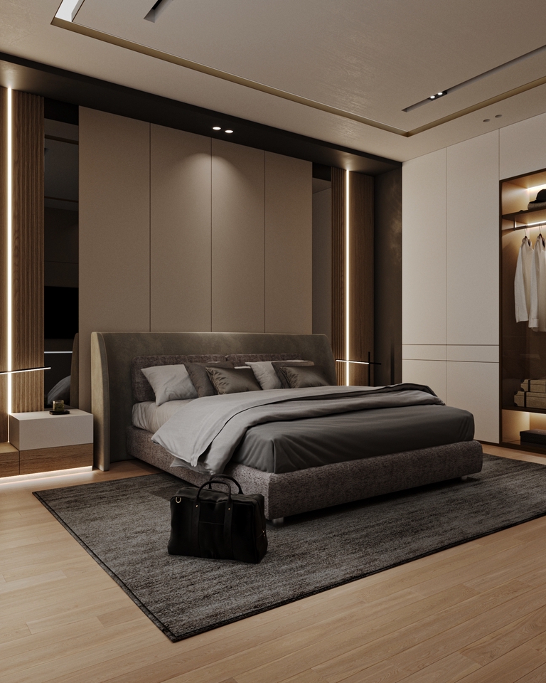 Jasa Desain Interior 3D Rumah Mewah Modern Minimalis