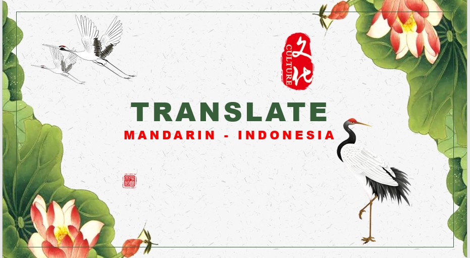 Penerjemahan - Layanan Penerjemahan Mandarin-Indonesia - 3