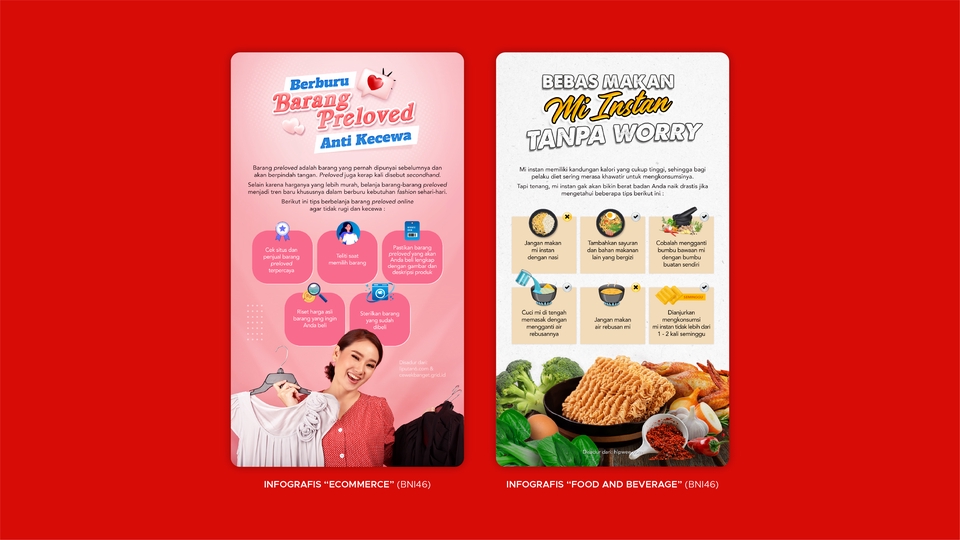 Jasa desain infografis untuk E-commerce dan Makanan dan Minuman di Indonesia, bikin infografis infografis data desain infografis harga desain infographic
