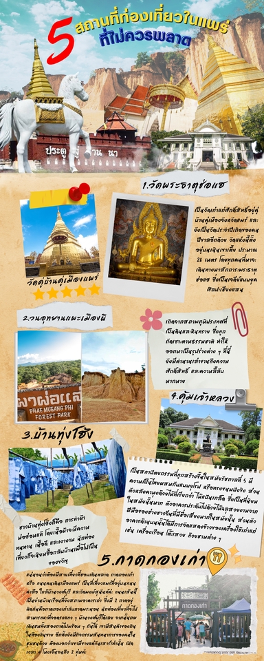 ออกแบบ canva ทําโปสเตอร์ canva รับทำ canva 5 สถานที่เที่ยวในเชียงใหม่ ที่ไม่ควรพลาด