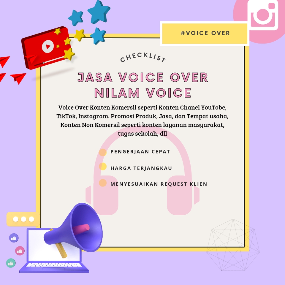 Sulih suara (dubbing, looping) - Jasa Voice Over/Dubbing Wanita Harga Terjangkau - 5