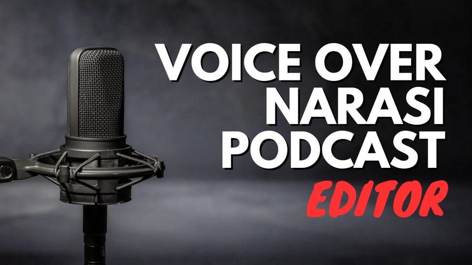 Sound Effects - Narasi, Voice Over dan Podcast Editor - 1