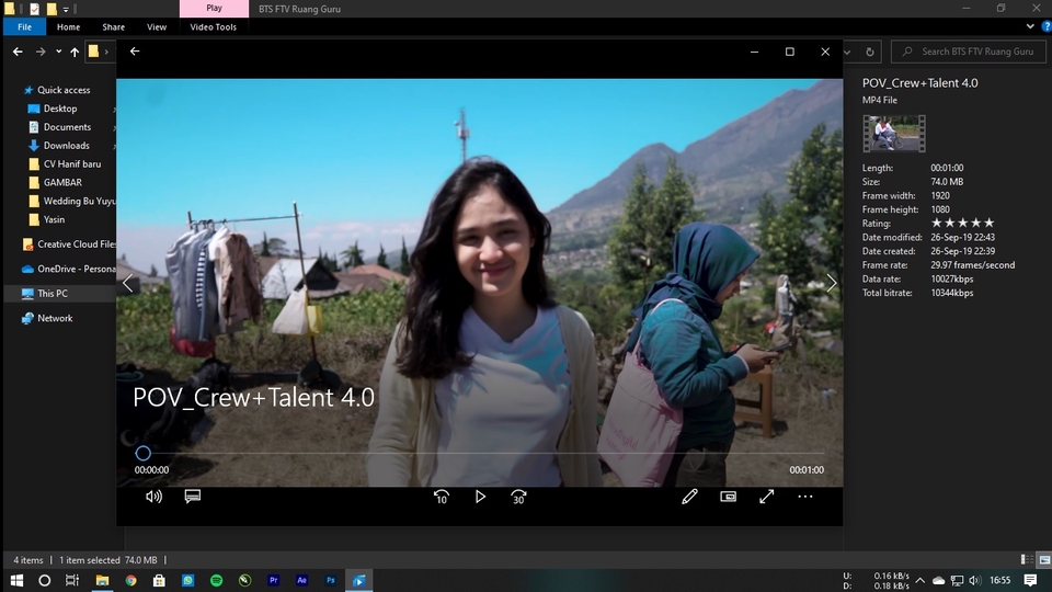 Video Editing - Edit Video Profesional (Bisa 2 Hari) - 1