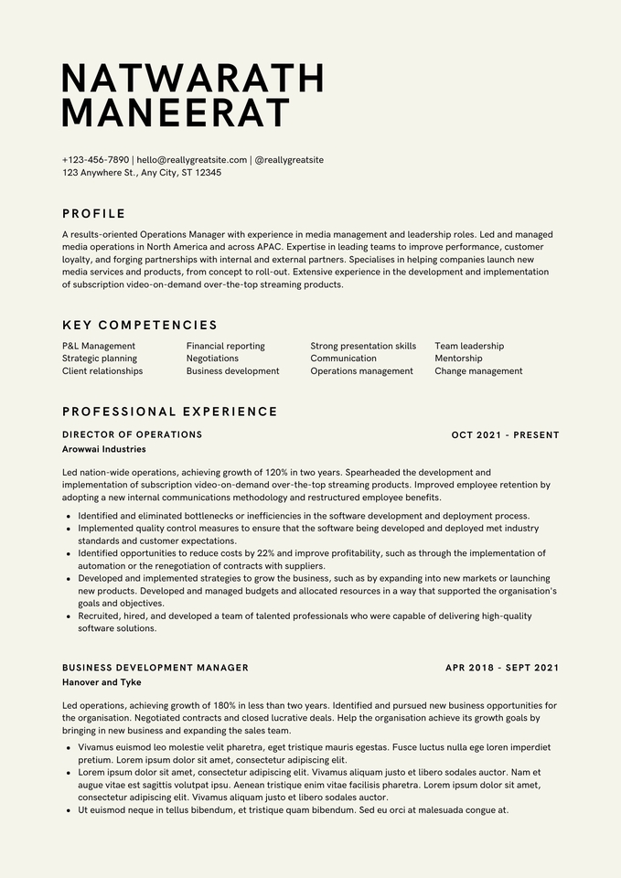 อื่นๆ - Cv/Resume, Cover Letter, Linkedln  - 20