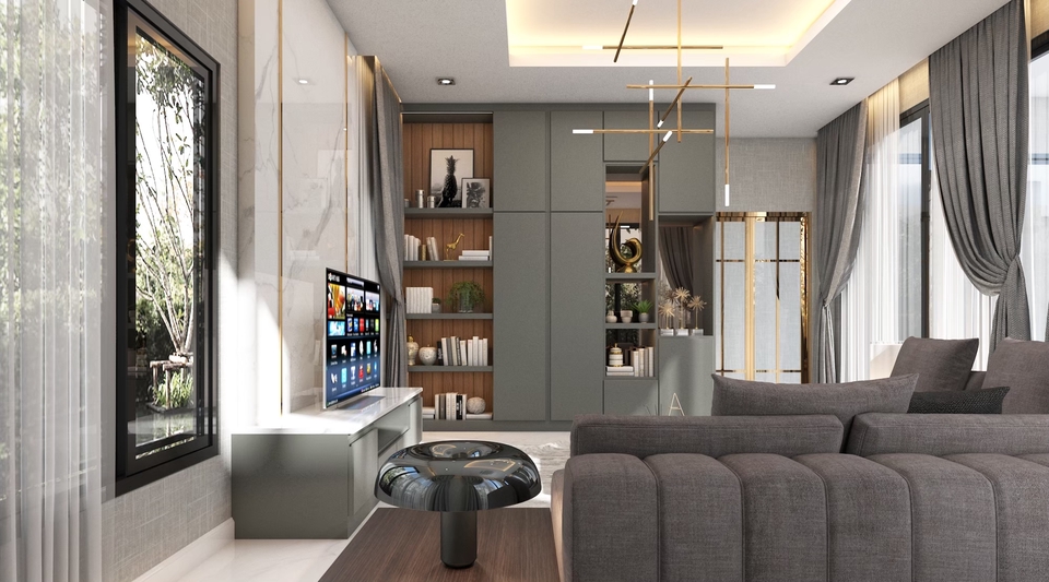 ออกแบบตกแต่งภายในและภายนอก - 3DS MAX - 11
