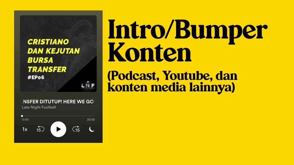 Sound Effects - Pembuatan Musik (Jingle, TVC, BGM, Beatmaking dll.) - 3