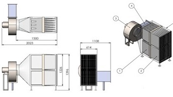 เขียนแบบวิศวกรรมและออกแบบโครงสร้าง - เขียนแบบวิศวกรรม 3D, 2D - 1