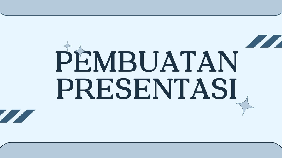 Jasa Pembuatan Presentasi