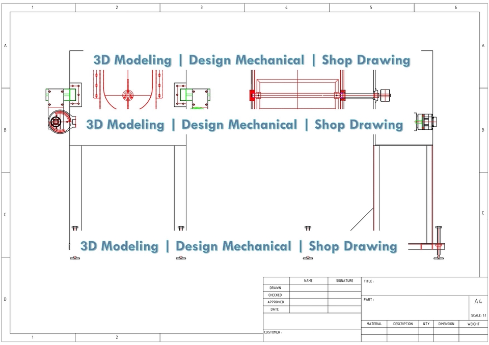 CAD Drawing - Design Mechanical - 8