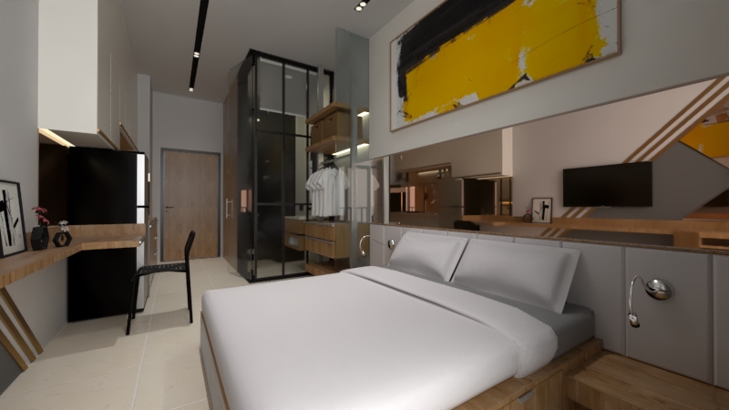 3D & Perspektif - Home / Apartment Interior Design - 12