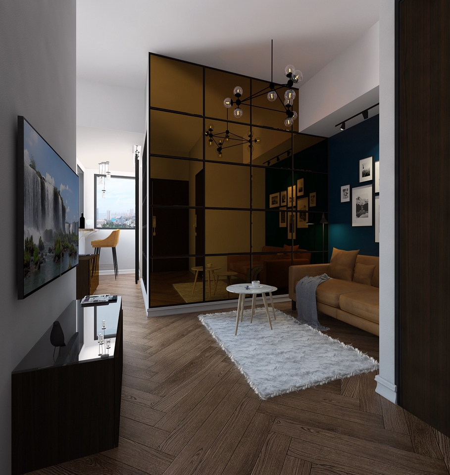 3D & Perspektif - Visualisasi Konsep Desain menjadi 3D Perspektif Desain Interior - 6