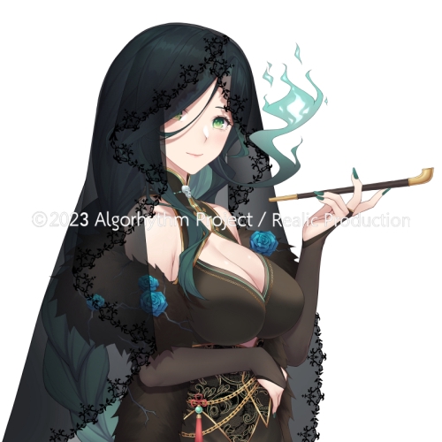 รับวาดภาพประกอบ ตัวละครหญิง  digital painting  สไตล์อนิเมะ  ใส่ชุดจีน  แต่งหน้าสวย  ดูสวยสง่า