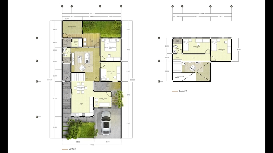 3D & Perspektif - Desain Arsitektur - [Creating space, making a place] - 27