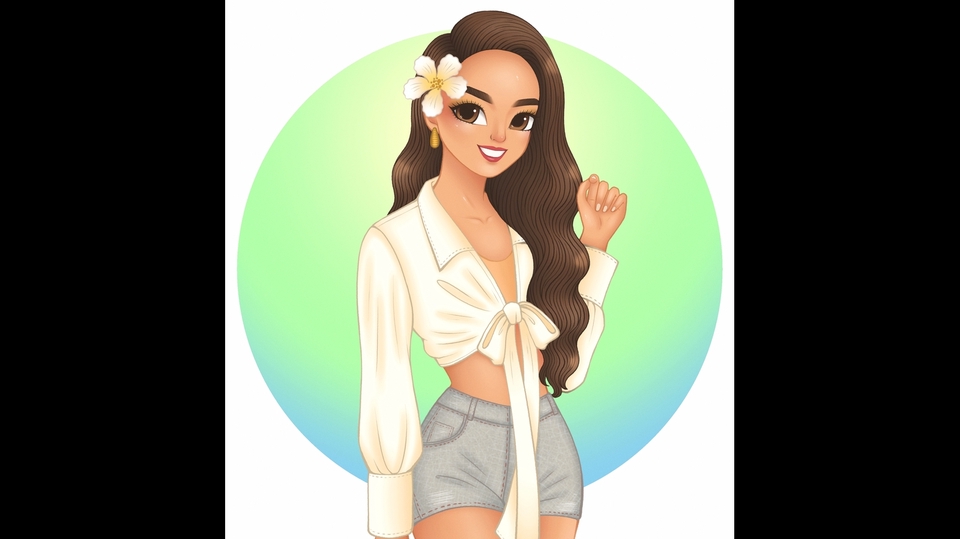 วาดภาพเหมือน Portrait - **ลดราคา 15%** รูปวาดของคุณในสไตล์การ์ตูน Portrait น่ารักๆ (Digital Art) ^^ - 12