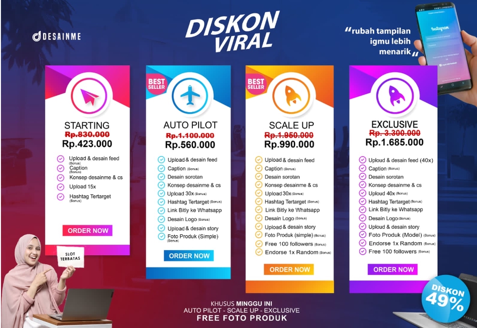 Digital Marketing - Jasa Kelola Instagram dan Tiktok - DISKON 49% - 6