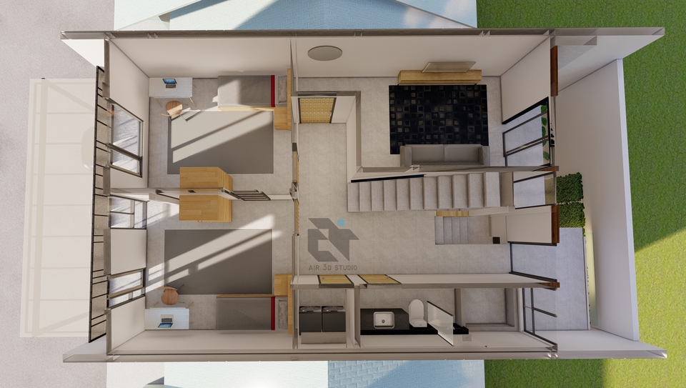3D & Perspektif - Jasa Desain dan Gambar Bangunan 3 Dimensi - 6