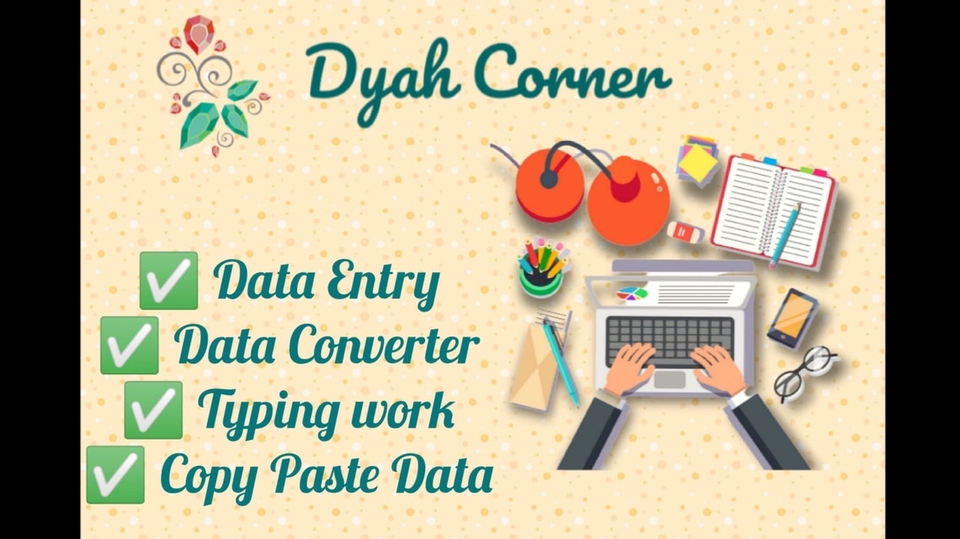 Entri Data - Input Data entry, Typing Work, Data Converter, Copy Paste Data - 1