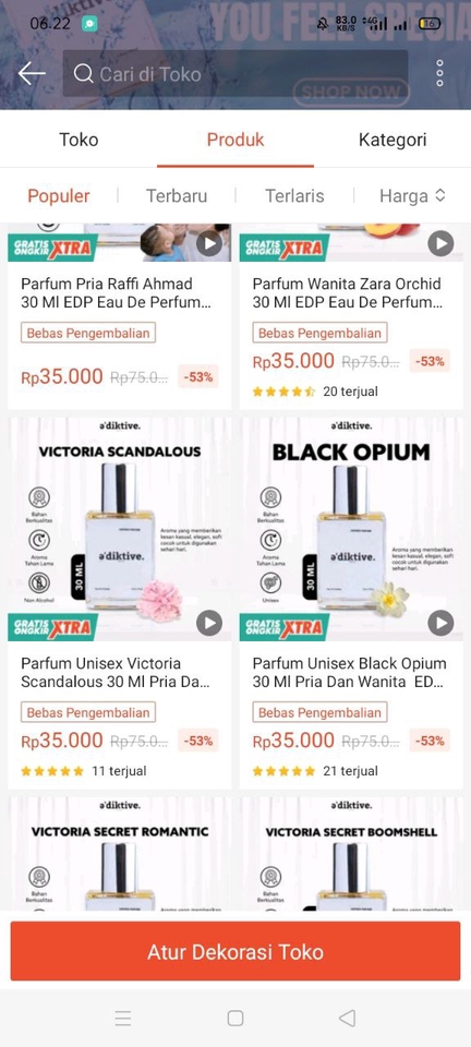 Jasa iklan Instagram dan jasa pasang iklan di Facebook untuk produk parfum pria dan wanita dengan harga diskon - 53% di platform freelancer.