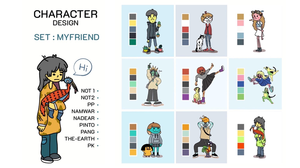 ออกแบบ Character & Mascot - รับออกแบบ Character Design / Mascot / อื่นๆ - 4