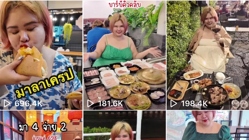 เน็ตไอดอลและบล็อกเกอร์รีวิว - รีวิวสินค้าสุดปัง! ผลิตคอนเทนต์โดนใจลูกค้าตรงกลุ่มเป้าหมายTikTok, IG, FB - 1