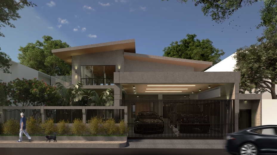 ออกแบบตกแต่งภายในและภายนอก - รับออกแบบและเขียนแบบก่อสร้างงาน ภายนอก , Landscape - 4