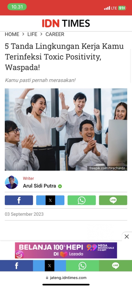 Penulisan Konten - Eyecatching Writing : Web Content Writing, Script Ads, Copywriting for Brand-Artikel-Sosmed - 2