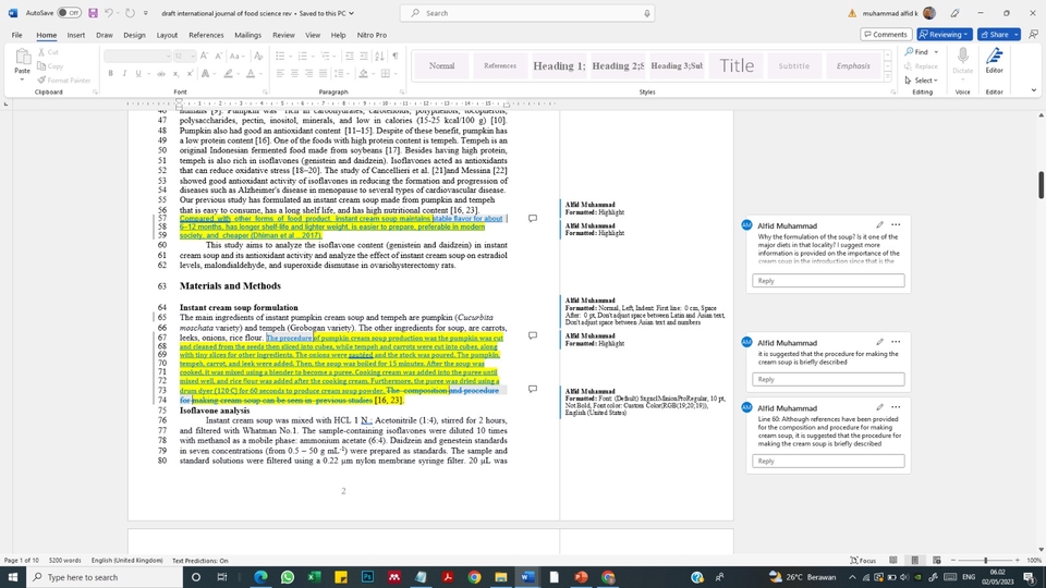 Pengetikan Umum - Jasa Pendampingan Jurnal (Food, Nutrition, and Health) - 3