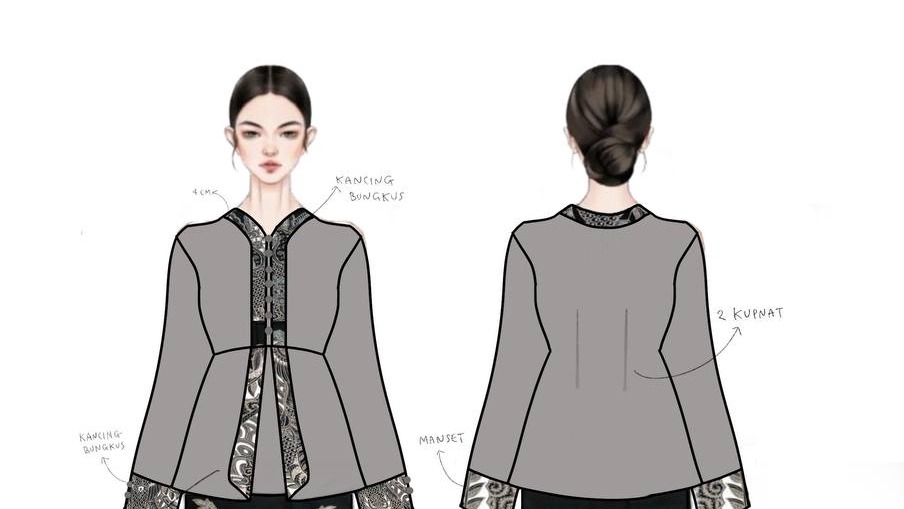 Desain Kaos & Motif - Desain Busana Murah Bebas Revisi - 1