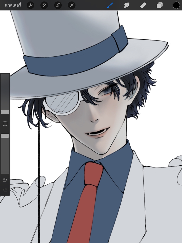 รับวาดการ์ตูนอนิเมะชาย แต่งตัวเท่ห์ สไตล์ญี่ปุ่น