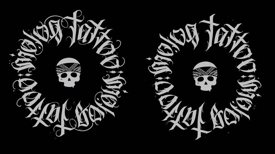 Logo - logo kaligrafi tato moderen untuk kutipan  - 3