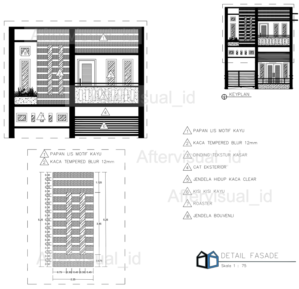 CAD Drawing - Desain CAD 2D Gambar Kerja, Gambar PBG, Layouting Perumahan dll - 12