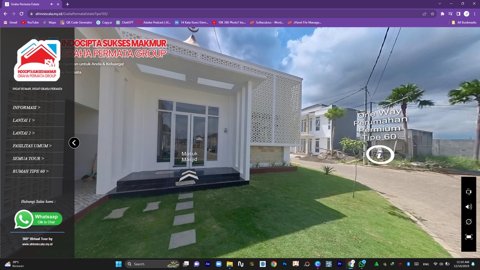 3D & Animasi - Virtual Tour 360°, 3D Virtual Tour 360° - 11