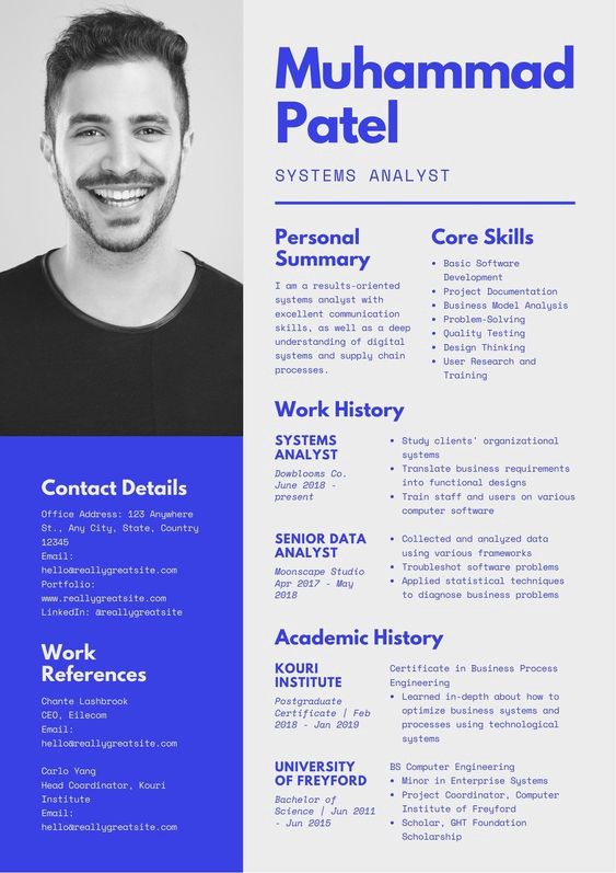 Portfolio & Resume - resume design by designer - 4