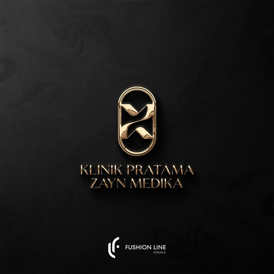 Logo Klinik Pratama Zayn Medika, desain logo untuk klinik kesehatan, logo perusahaan kesehatan, desain logo perusahaan