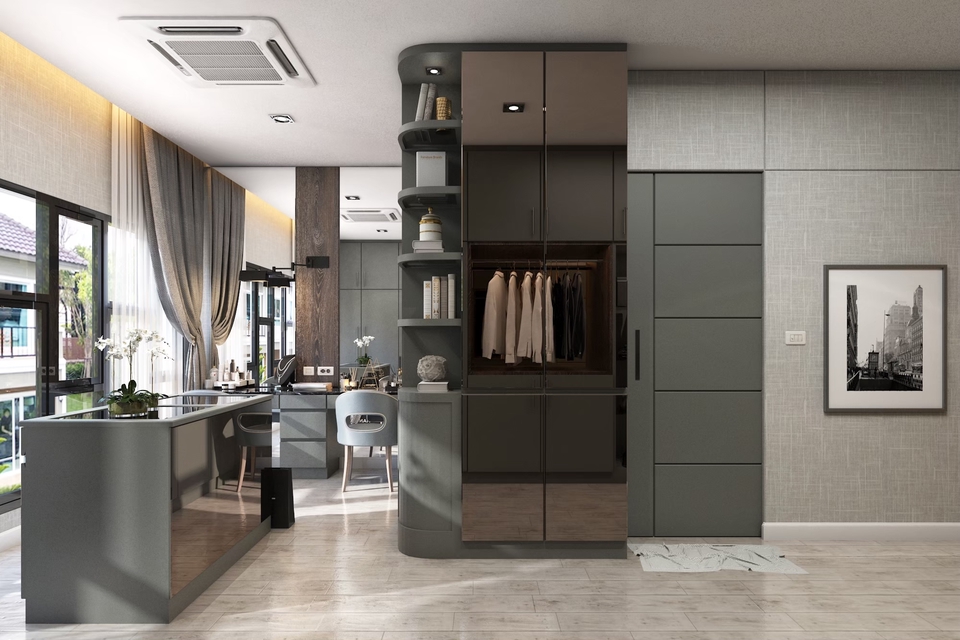 ออกแบบตกแต่งภายในและภายนอก - 3DS MAX - 12