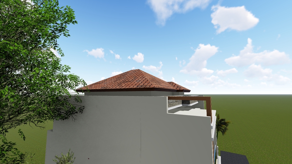 3D & Perspektif - JASA DESAIN RUMAH GAMBAR 3D PRESFEKTIF - 12