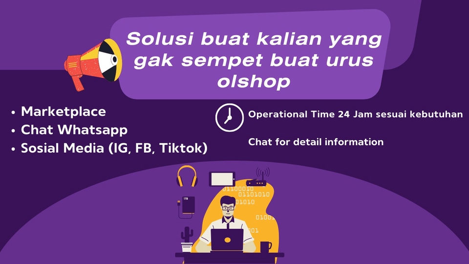 Jasa Admin Online Shop Shopee, Tokopedia, Lazada dan Lainnya - ADMIN ONLINE SHOP (ALL MEDIA SOSIAL MEDIA,E-COMMERCE)
