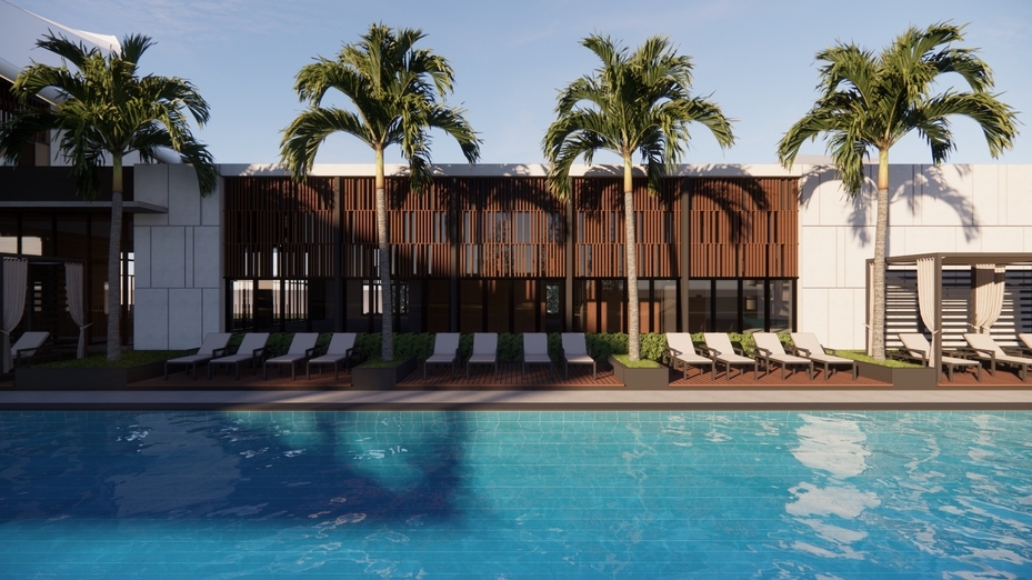 Jasa Desain Interior Rumah Minimalis Modern dengan Kolam Renang - Interior Desainer Freelance