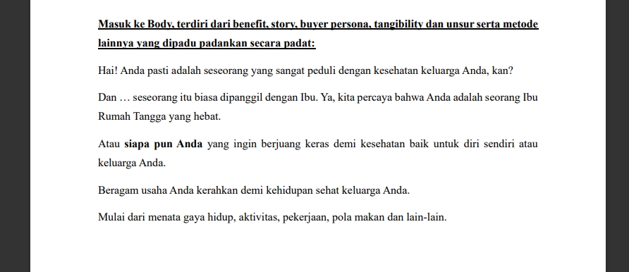 Penulisan Konten - Copywriting, Sales Letter dan Deskripsi Produk Sesuai Target Market dengan Angle yang Memikat - 15