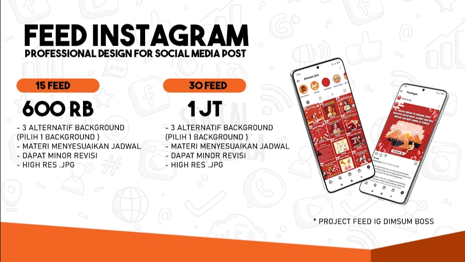 Banner Online - FEED INSTAGRAM DESIGN PROFESIONAL TERPERCAYA - 1