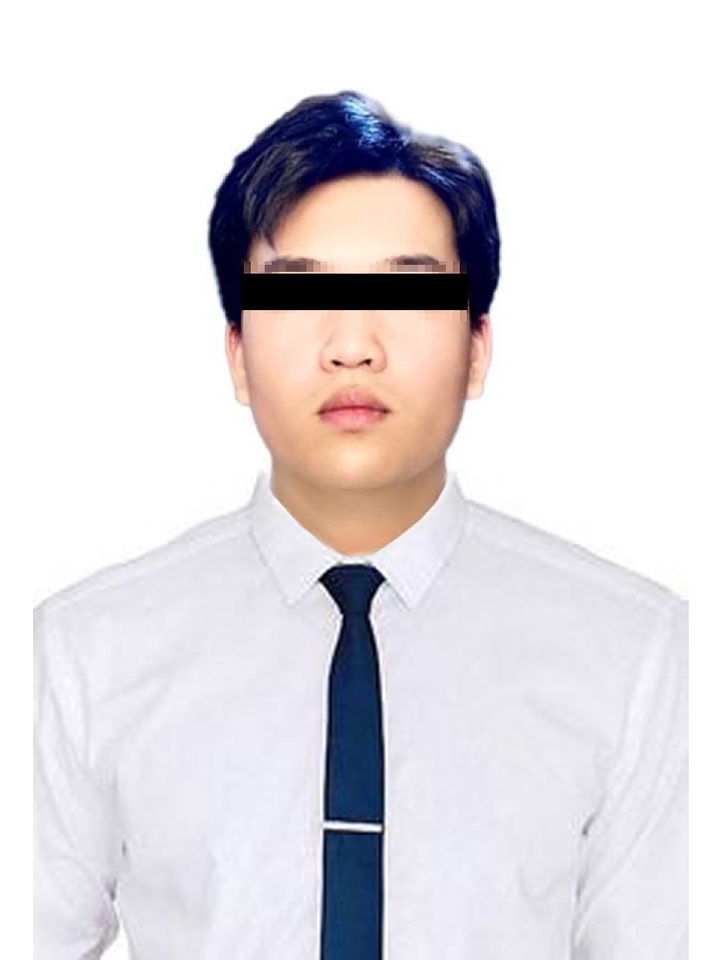 รับแต่งรูปภาพ รับทำ photoshop ชายหนุ่มใส่เสื้อเชิ้ตขาว ผูกเน็คไท