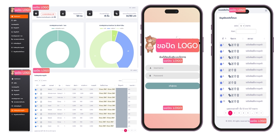 รับทำเว็บไซต์ขายของออนไลน์ เว็บสำเร็จรูป ราคาถูก ออกแบบเว็บสวย