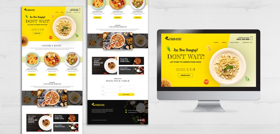 Web Development - Pembuatan Website Comany Profile Dengan Wordpress Gratis Desain Home Page - 3