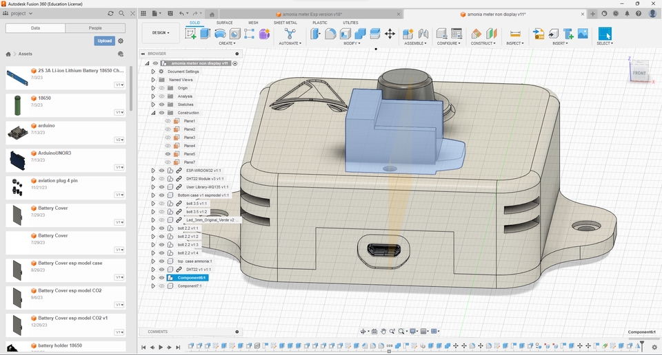 Jasa drafter autocad freelance untuk desain 3d sebuah komponen elektronik
