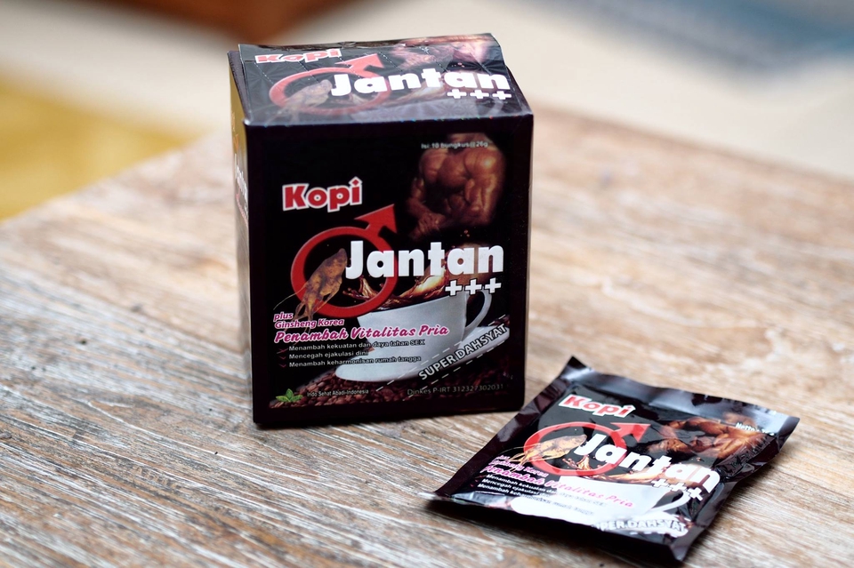 Jasa Foto Produk Makanan, Kopi Jantan untuk Meningkatkan Vitalitas Pria, Foto Produk Background Putih, Harga Foto Produk Makanan