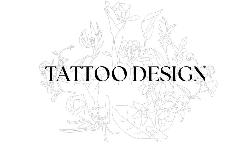 ออกแบบลายสัก แทททู - Minimal Tattoo Design | รับออกแบบลายสัก ลายเส้น มินิมอล - 1